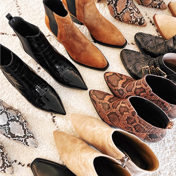 EVERLANE cowboy suede boots - Picture 4 of 8